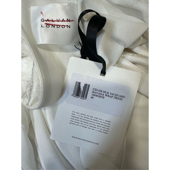 Galvan Bridal Havana silk-blend gown FR40/US8 $2295 - Picture 9 of 10